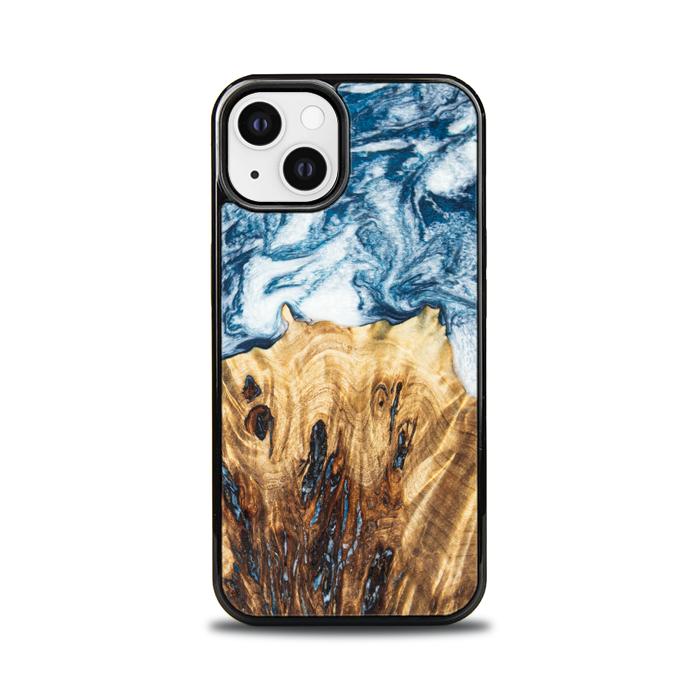 iPhone 13 Handyhülle aus Harz und Holz - Synergy#E23