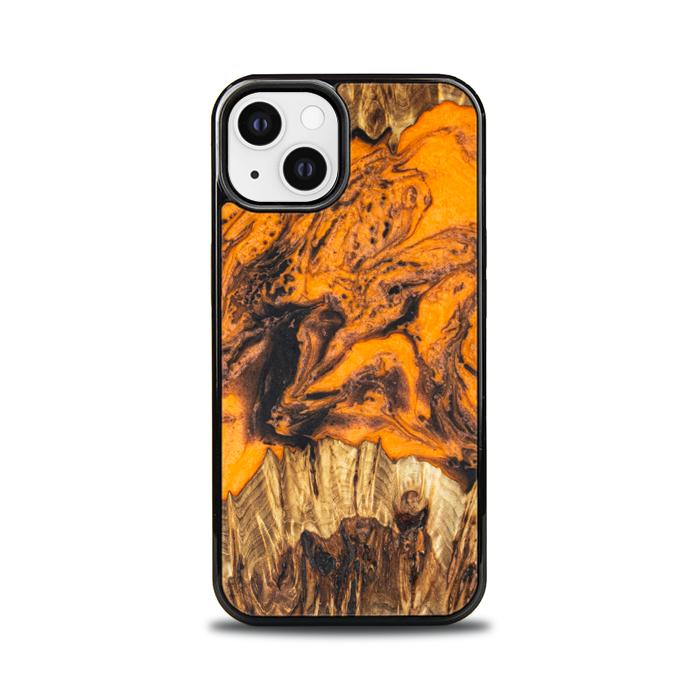 iPhone 13 etui na telefon z żywicy i drewna - Synergy#E24
