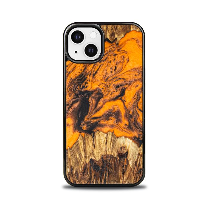 iPhone 13 Handyhülle aus Harz und Holz - Synergy#E24