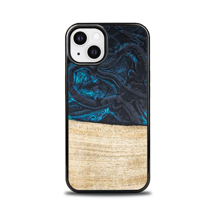 iPhone 13 Handyhülle aus Harz und Holz - Synergy#F13
