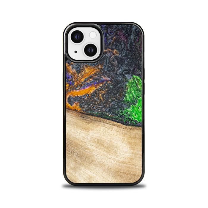 iPhone 13 Handyhülle aus Harz und Holz - Synergy#F15