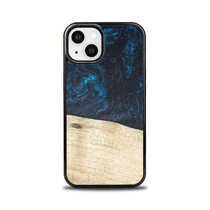 iPhone 13 Handyhülle aus Harz und Holz - Synergy#F17