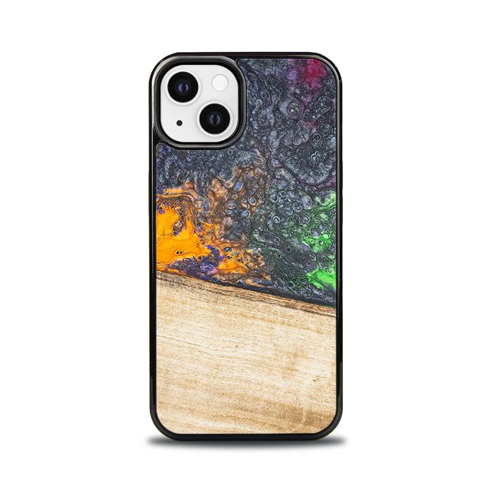 iPhone 13 Handyhülle aus Harz und Holz - Synergy#F20