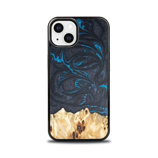 iPhone 13 Handyhülle aus Harz und Holz - Synergy#F21