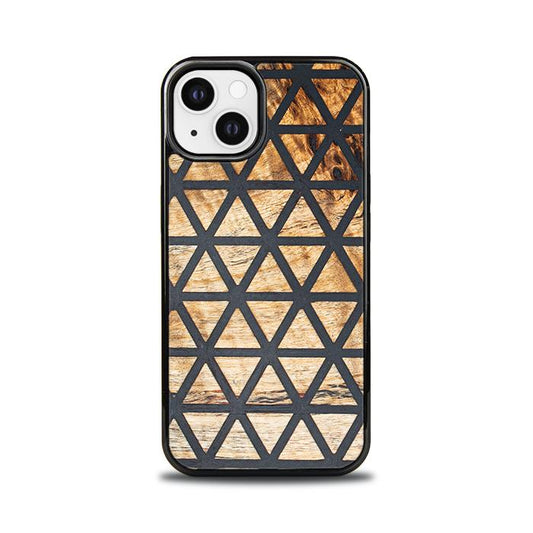 iPhone 13 Handyhülle aus Harz und Holz - Synergy#F29