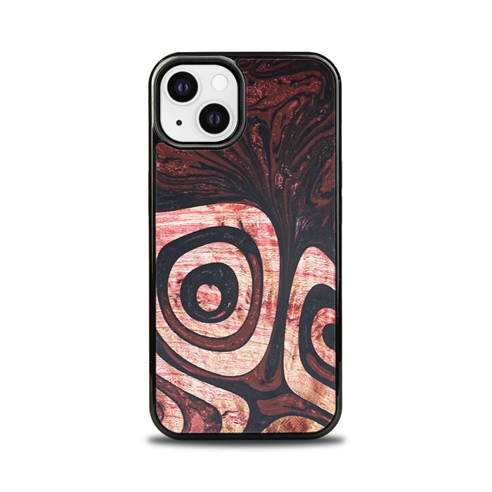 iPhone 13 Handyhülle aus Harz und Holz - Synergy#F32