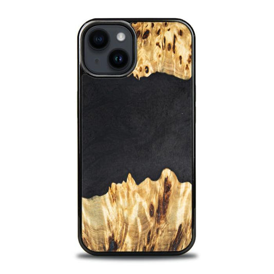 iPhone 14 Plus Resin & Wood Phone Case - Synergy#E19