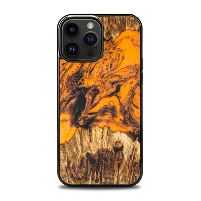 iPhone 14 Pro Max Resin & Wood Phone Case - Synergy#E24