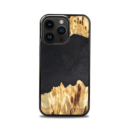 iPhone 14 Pro Resin & Wood Phone Case - Synergy#E19