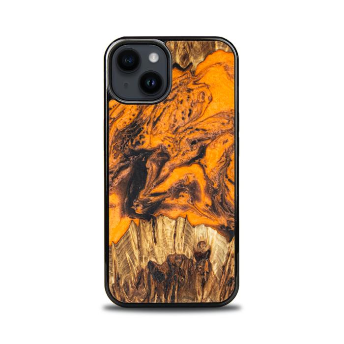 iPhone 14 Resin & Wood Phone Case - Synergy#E24