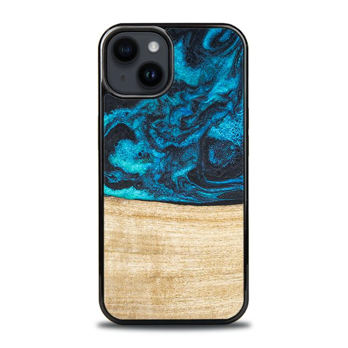 iPhone 15 Plus Handyhülle aus Harz und Holz - Synergy#F11