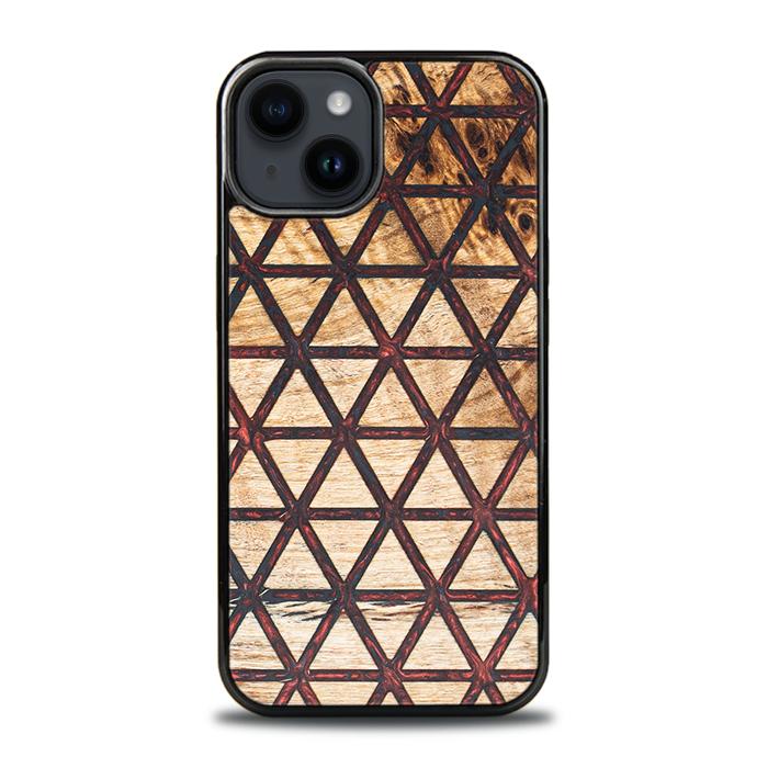 iPhone 15 Plus Handyhülle aus Harz und Holz - Synergy#F22