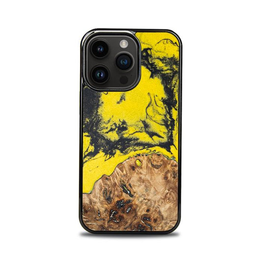 iPhone 15 Pro Resin & Wood Phone Case - Borussia#ChL