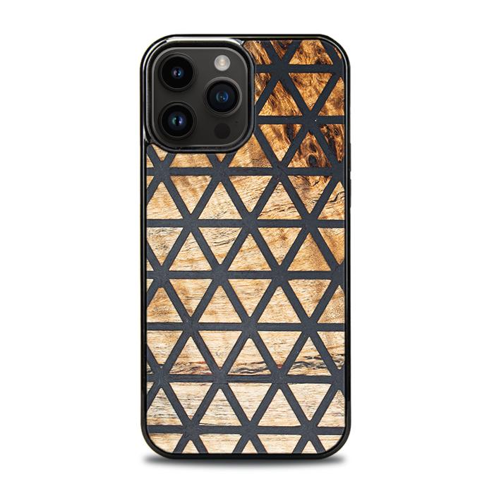 iPhone 15 Pro Max Handyhülle aus Harz und Holz - Synergy#F29