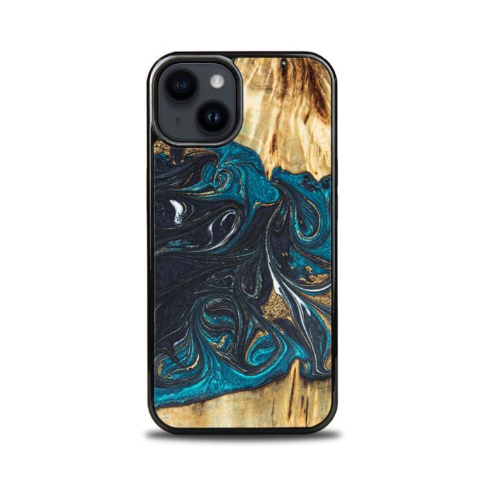 iPhone 15 Handyhülle aus Harz und Holz - SYNERGY#E1