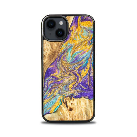 iPhone 15 Resin & Wood Phone Case - SYNERGY#E2