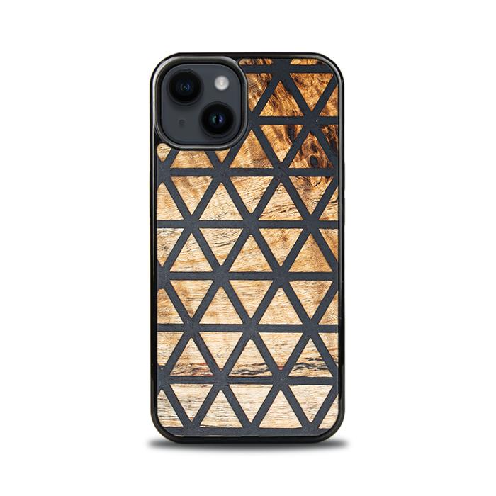 iPhone 15 Handyhülle aus Harz und Holz - Synergy#F29