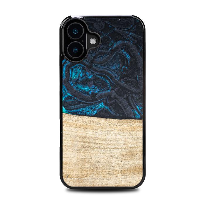 iPhone 16 Plus Handyhülle aus Harz und Holz - Synergy#F13