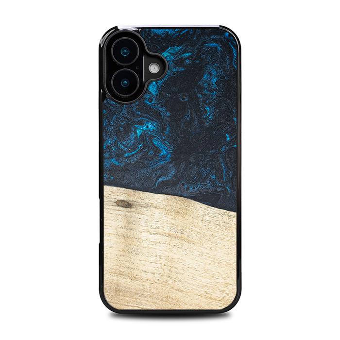 iPhone 16 Plus Handyhülle aus Harz und Holz - Synergy#F17