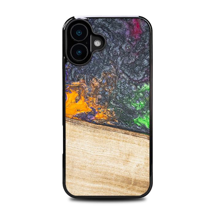 iPhone 16 Plus Handyhülle aus Harz und Holz - Synergy#F20