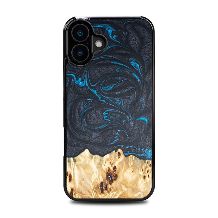 iPhone 16 Plus Handyhülle aus Harz und Holz - Synergy#F21