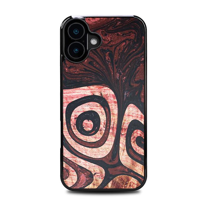 iPhone 16 Plus Handyhülle aus Harz und Holz - Synergy#F32
