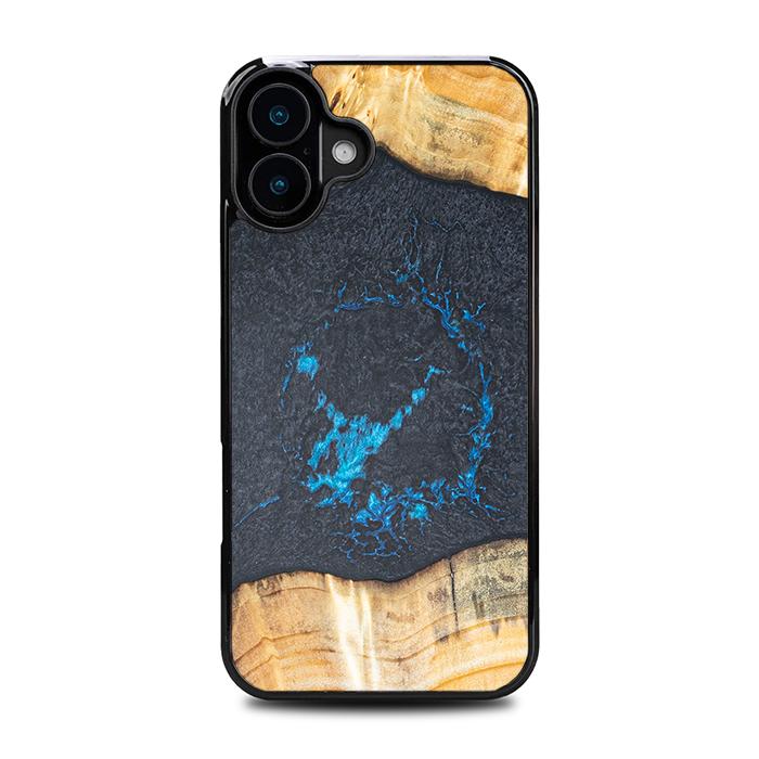 iPhone 16 Plus Handyhülle aus Harz und Holz - Synergy#F35