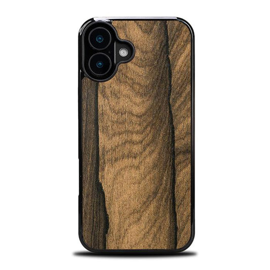 iPhone 16 Plus Handyhülle aus Holz - Ziricote