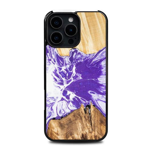 iPhone 16 Pro Max Handyhülle aus Harz und Holz - Synergy#A78