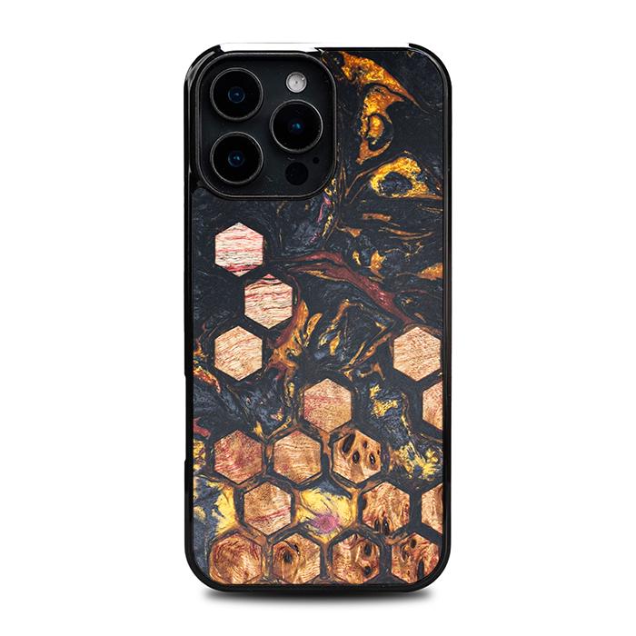 iPhone 16 Pro Max Handyhülle aus Harz und Holz - Synergy#F26