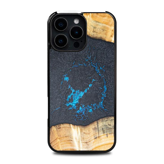iPhone 16 Pro Max Handyhülle aus Harz und Holz - Synergy#F35