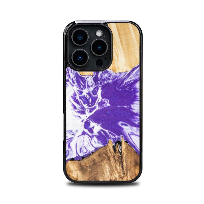 iPhone 16 Pro Handyhülle aus Harz und Holz - Synergy#A78