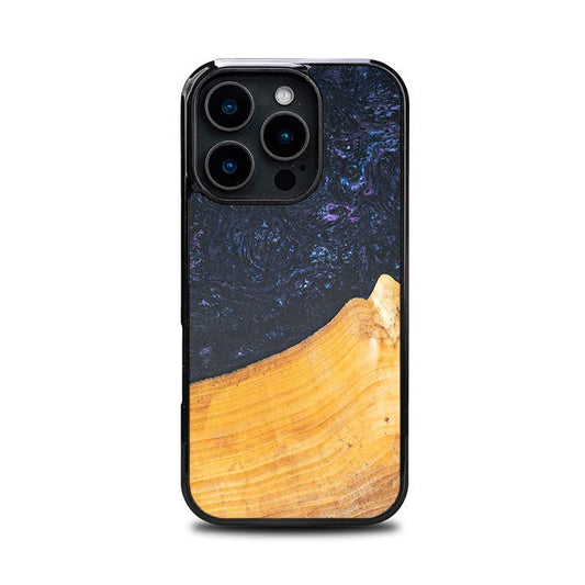 iPhone 16 Pro Handyhülle aus Harz und Holz - Synergy#F37