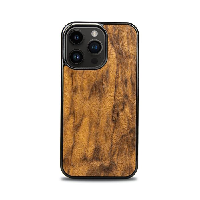 iPhone 16 Pro Handyhülle aus Holz - Imbuia