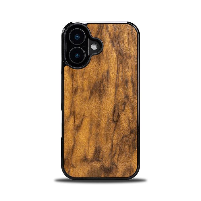 iPhone 16 Handyhülle aus Holz - Imbuia