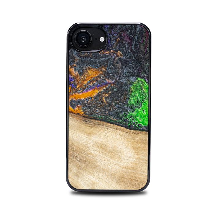 iPhone 16e Handyhülle aus Harz und Holz - Synergy#F15