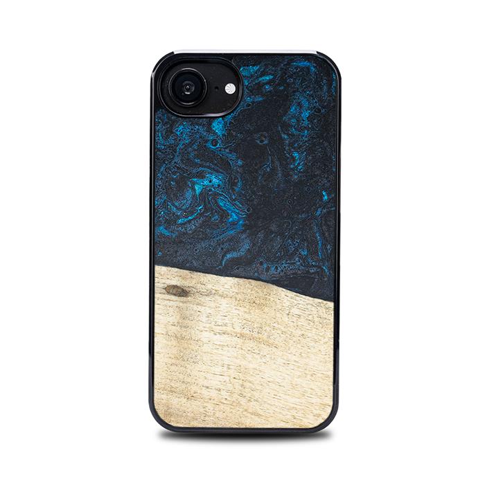 iPhone 16e Handyhülle aus Harz und Holz - Synergy#F17
