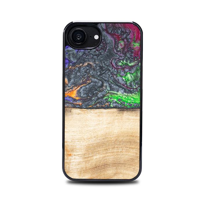 iPhone 16e Handyhülle aus Harz und Holz - Synergy#F2