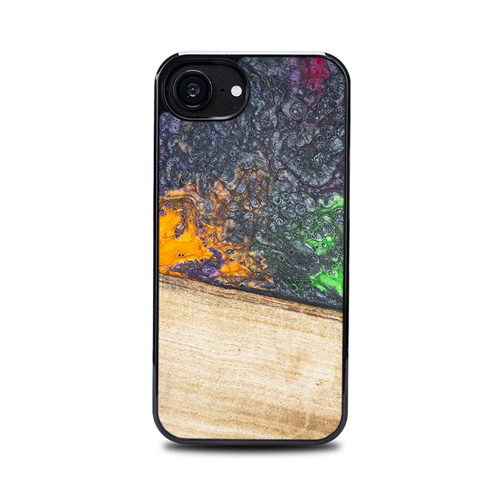 iPhone 16e Handyhülle aus Harz und Holz - Synergy#F20