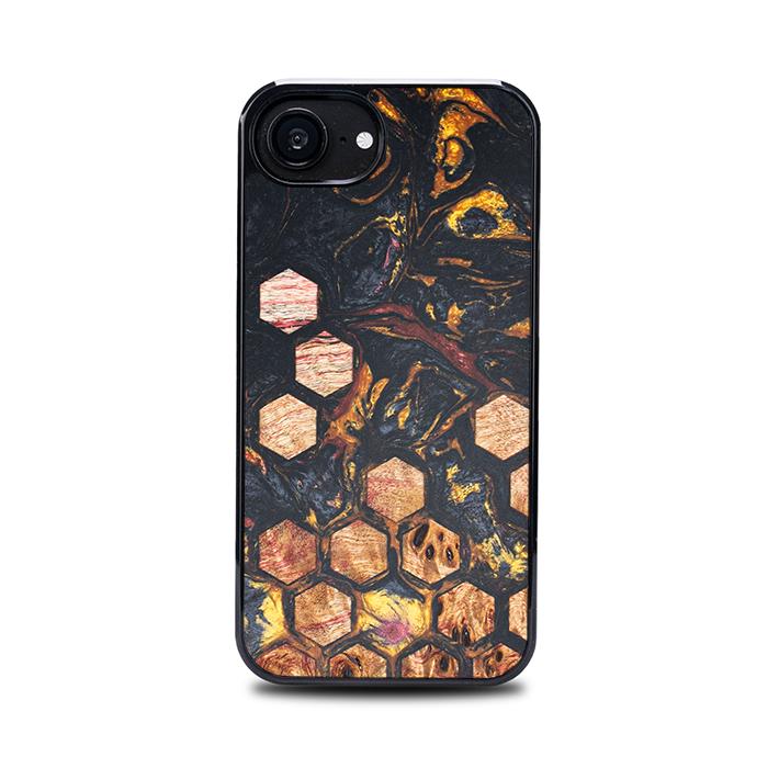 iPhone 16e Handyhülle aus Harz und Holz - Synergy#F26