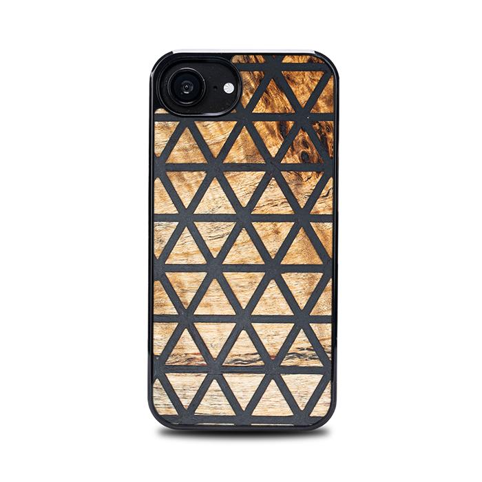 iPhone 16e Handyhülle aus Harz und Holz - Synergy#F29