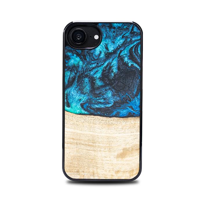 iPhone 16e Handyhülle aus Harz und Holz - Synergy#F3