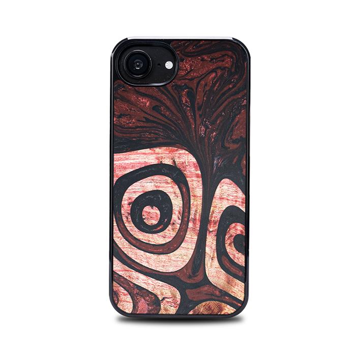 iPhone 16e Handyhülle aus Harz und Holz - Synergy#F32