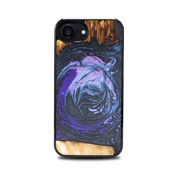iPhone 16e Handyhülle aus Harz und Holz - Synergy#F34