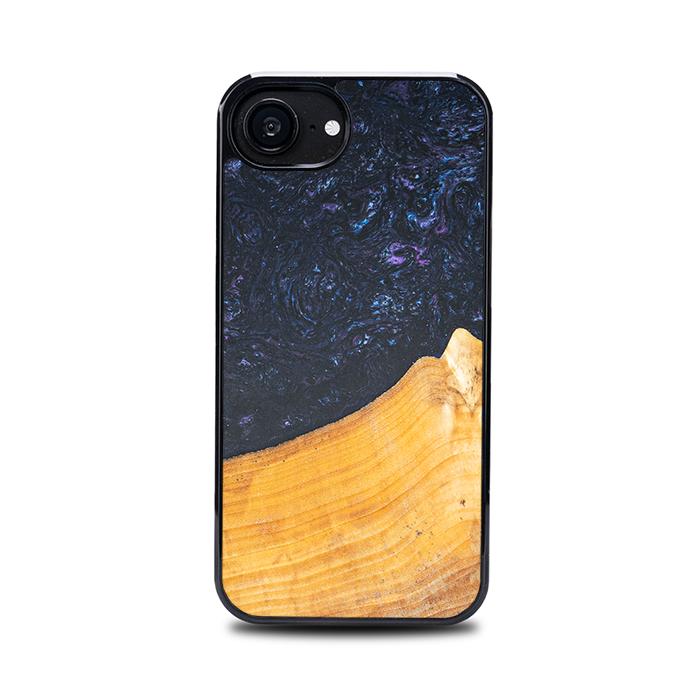 iPhone 16e Handyhülle aus Harz und Holz - Synergy#F37