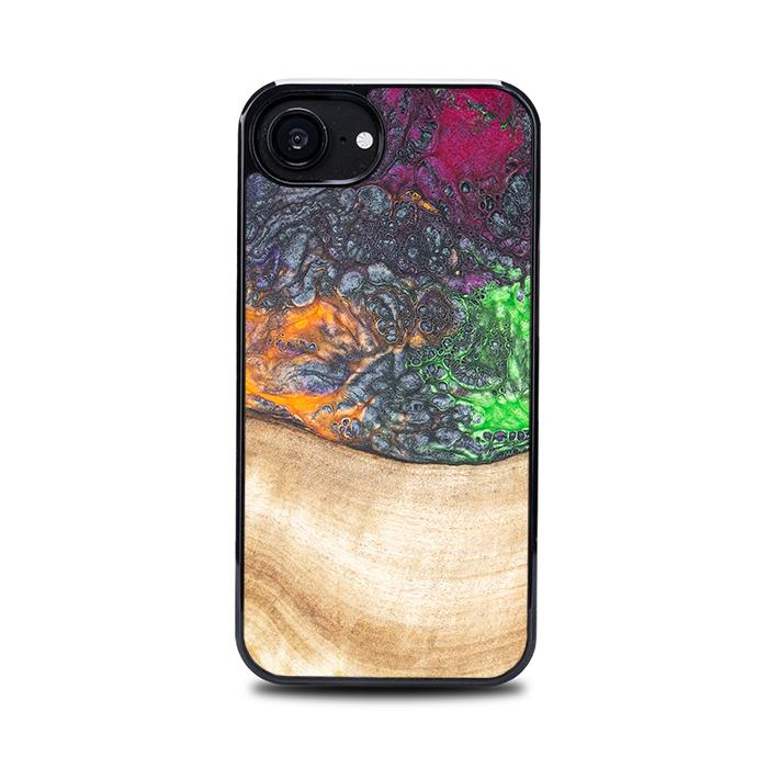 iPhone 16e Handyhülle aus Harz und Holz - Synergy#F6