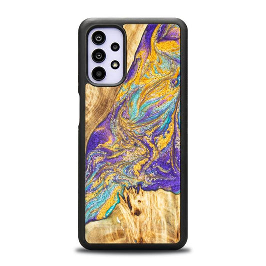 Samsung Galaxy A32 4G Handyhülle aus Harz und Holz - SYNERGY#E2