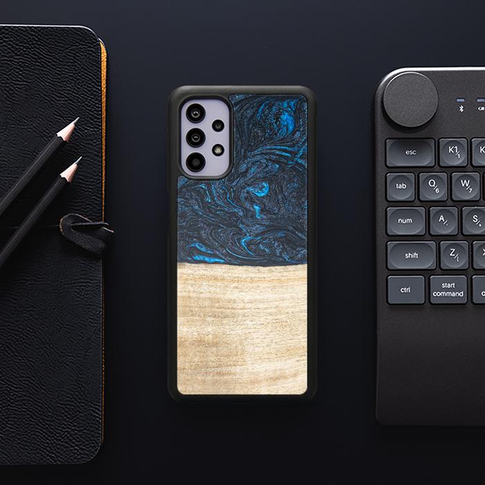 Samsung Galaxy A32 4G Handyhülle aus Harz und Holz - Synergy#F19
