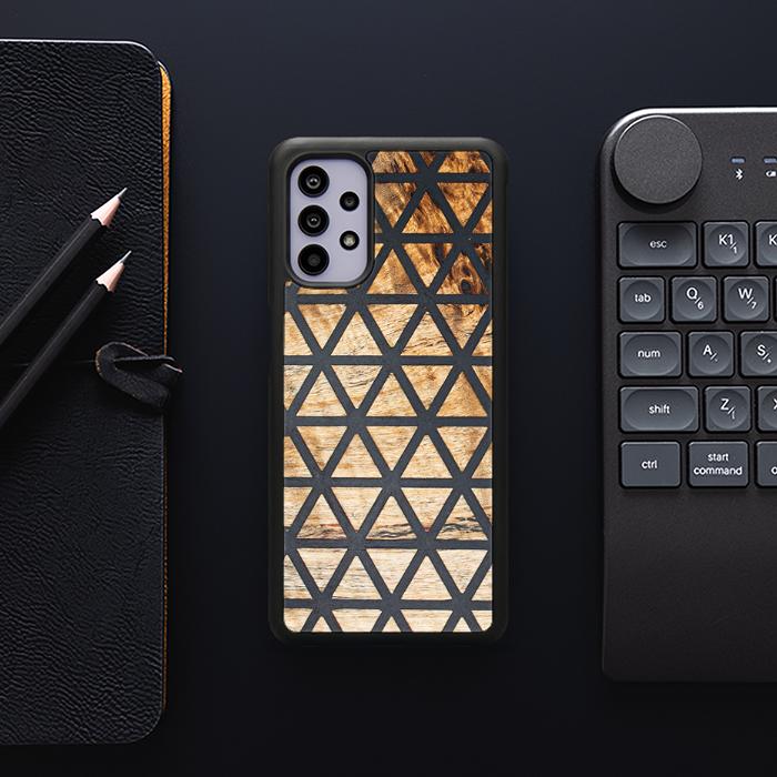 Samsung Galaxy A32 4G Handyhülle aus Harz und Holz - Synergy#F29