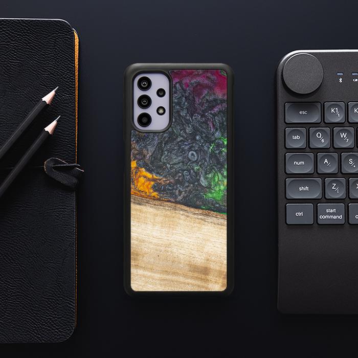 Samsung Galaxy A32 4G Handyhülle aus Harz und Holz - Synergy#F8